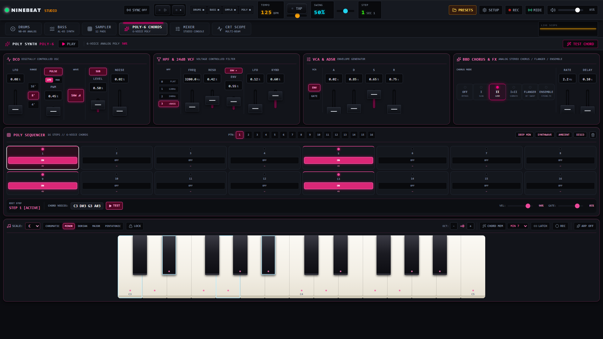 POLY-6 Synthesizer